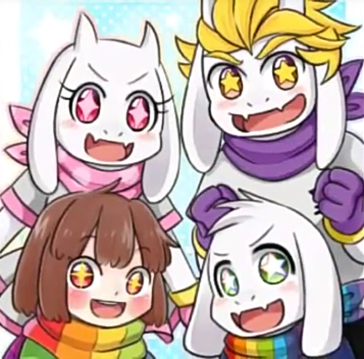 swap&altertale&storyshift&storyswap (toriel&asgone&asriel&chara)