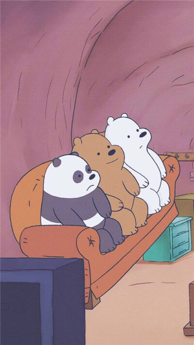 三只小熊 动漫 壁纸 背景