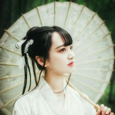 古风真人头像,古风头像,女头,汉服,汉服摄影.