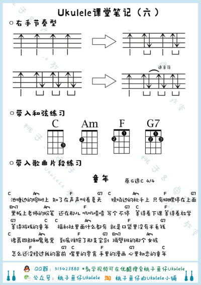 尤克里里 和弦