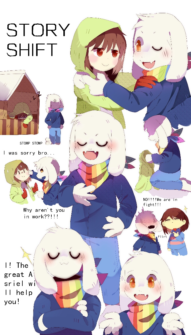 undertaleau——storyshift(asriel&chara)