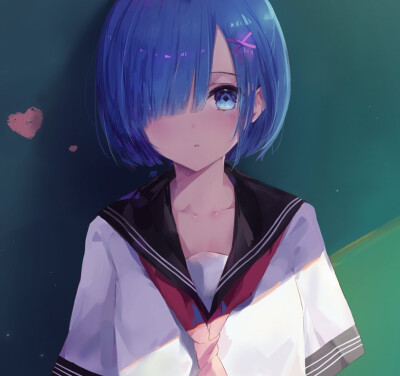 动漫原创 插画手绘 二次元 少女 唯美 萌 re:从零开始的异世界 雷姆