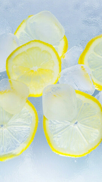 柠檬 夏日冰饮 高清壁纸