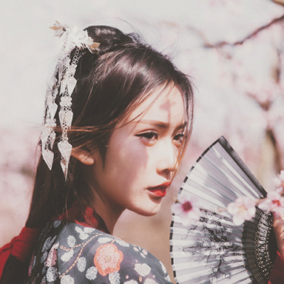 竹 古风女头