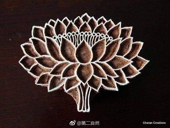 木刻图案