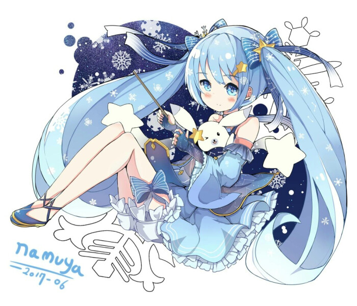 凉糕〗来源微博 雪初音 q版 v家