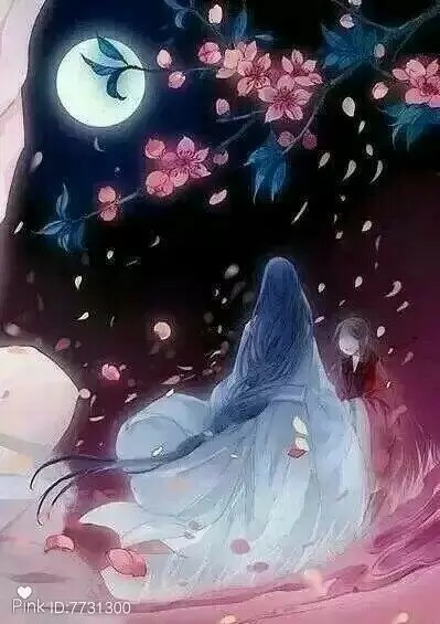 古风动漫女生线稿