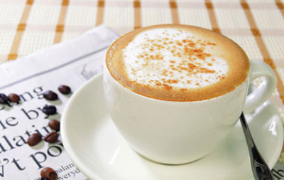 cappuccino coffee 卡布奇诺三分之一浓缩咖啡,三分之一蒸汽牛奶和