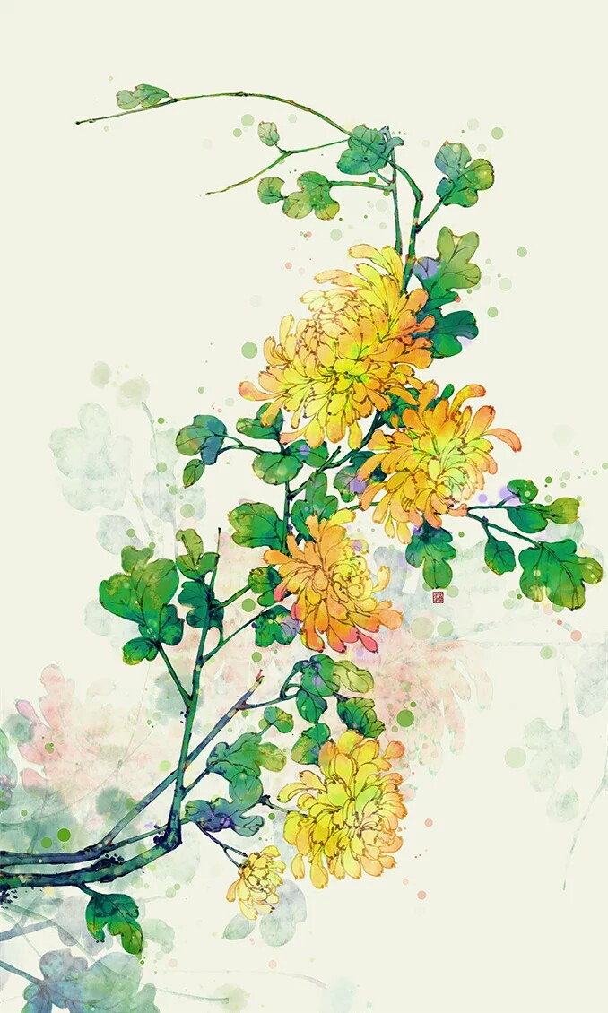 古风花草