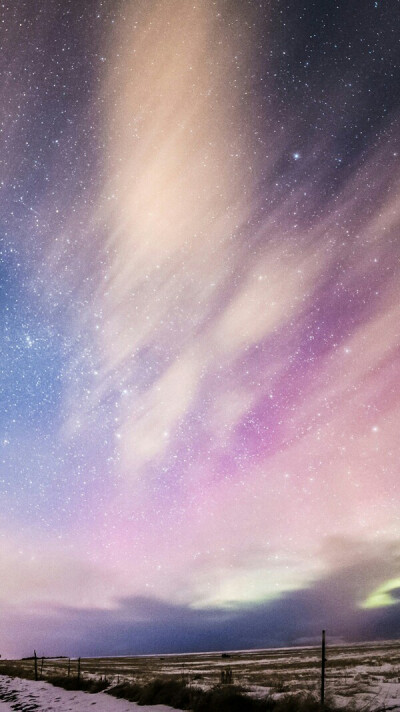 粉色梦幻星空壁纸