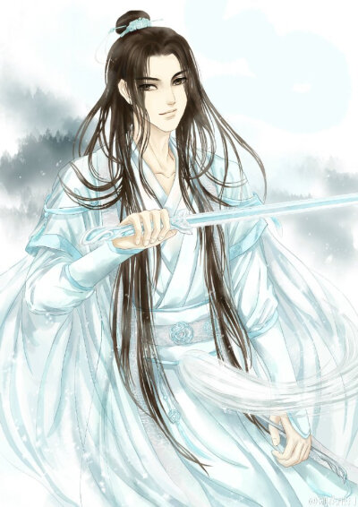 魔道祖师# 晓星尘道长.当年,霜华一剑动天下.