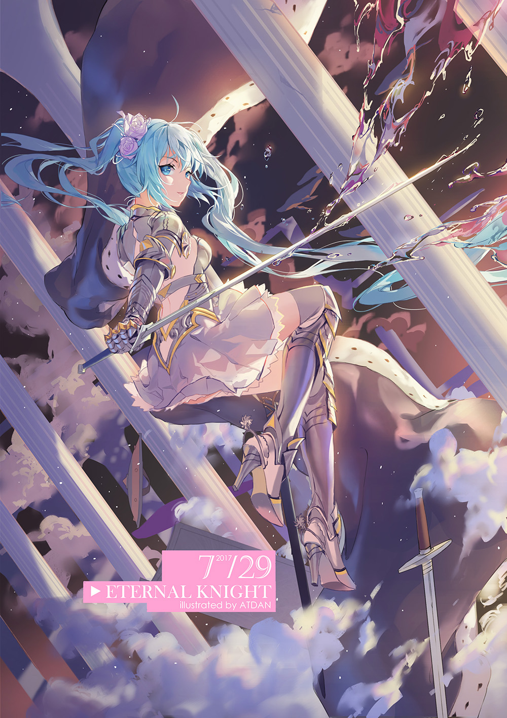 初音未来 绘师:atdan 本作品pixiv id=64119694