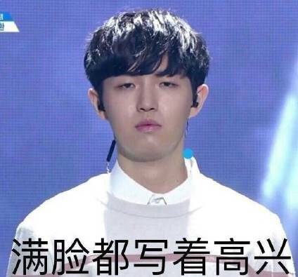 男版produce101wannaone金在焕表情包