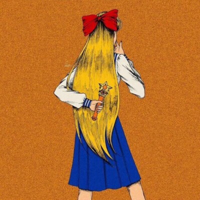 heezey 韩国插画师 复古 头像 一系列 来自ins