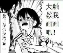 表情包/大佬教我这个咸鱼画画吧