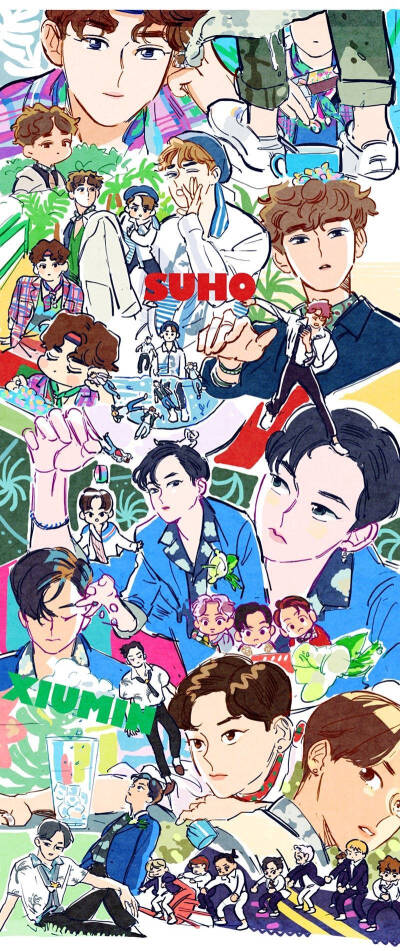 exo 动漫