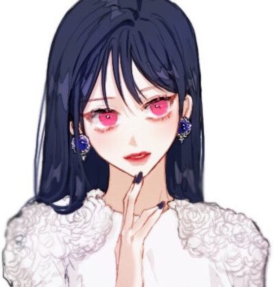 韩国画师头像女生