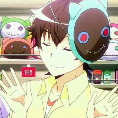 猫耳男生动漫头像