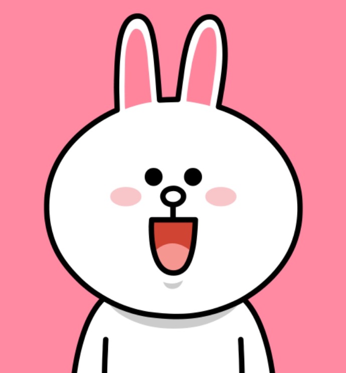 weibo 女头像粉色背景尼可兔