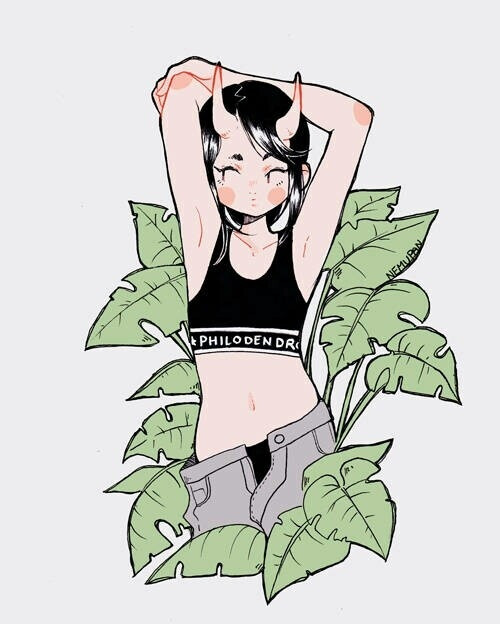 【智利插画师 nemupan 一组小清新风格插画设计】ins:nemupan