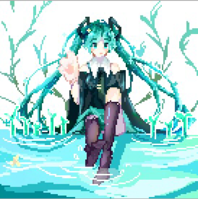 像素 初音