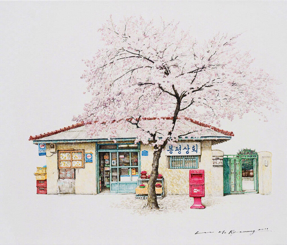 韩国便利店插画 - 堆糖,美图壁纸兴趣社区