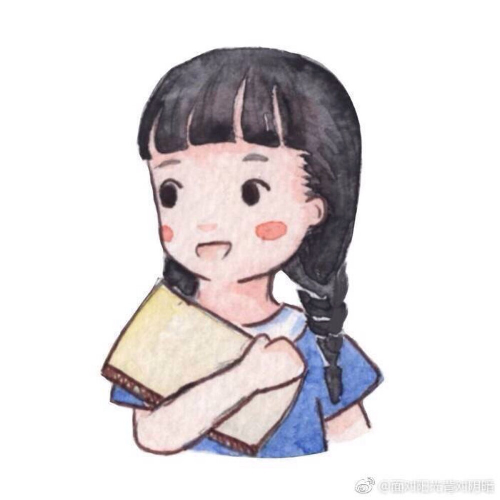 闺蜜头像手绘