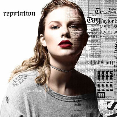 taylor swift: reputation 封面好美