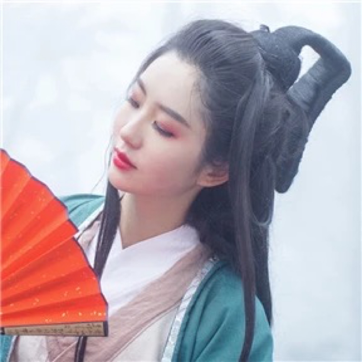 古风头像 女生头像 森系 唯美 小清新 文艺 意境 侵删 等岁月成沙 再