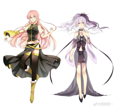 vocaloid『』巡音luka v flower 画师:团团团一