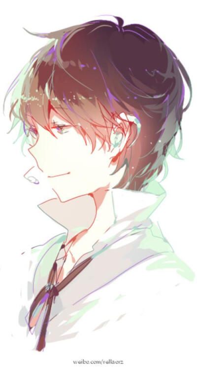 侧脸