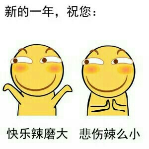 新年滑稽表情包