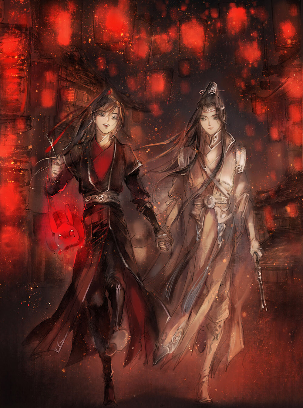 魏无羡 〕作者" 九条轮 - 堆糖,美图壁纸