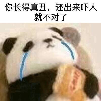 熊猫人老白吃薯片表情包