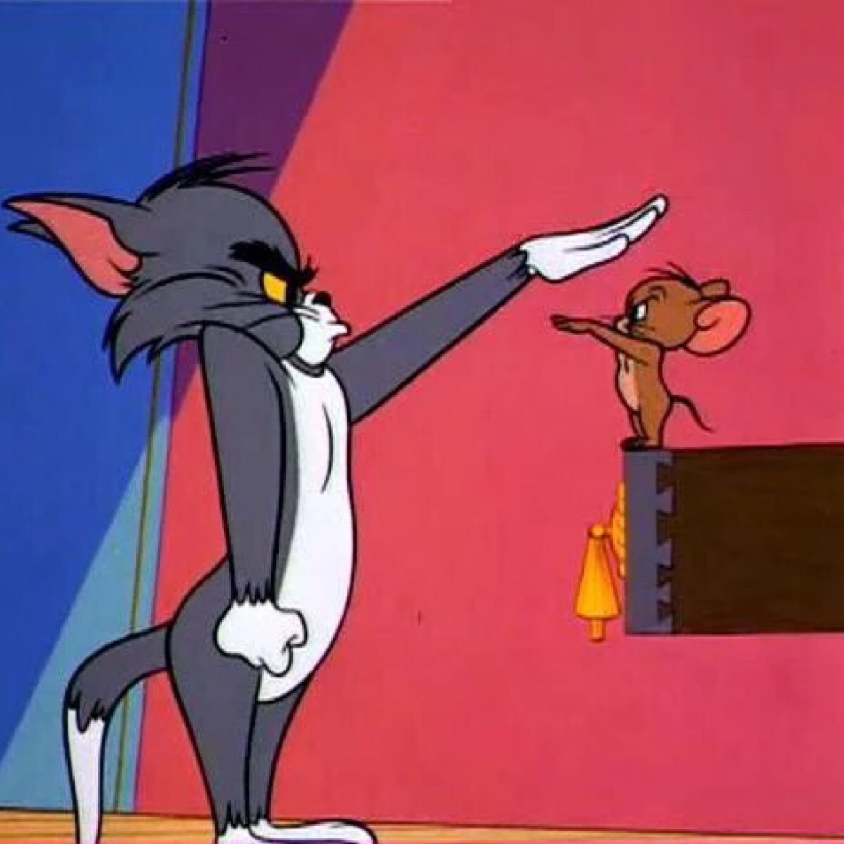 动画汤姆猫和杰瑞老鼠可爱卡通动画手机高清壁纸图片_配图网