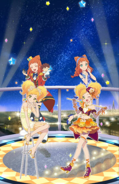 早乙女亚子 二阶堂柚子立绘偶像活动stars 星之翼官方图片