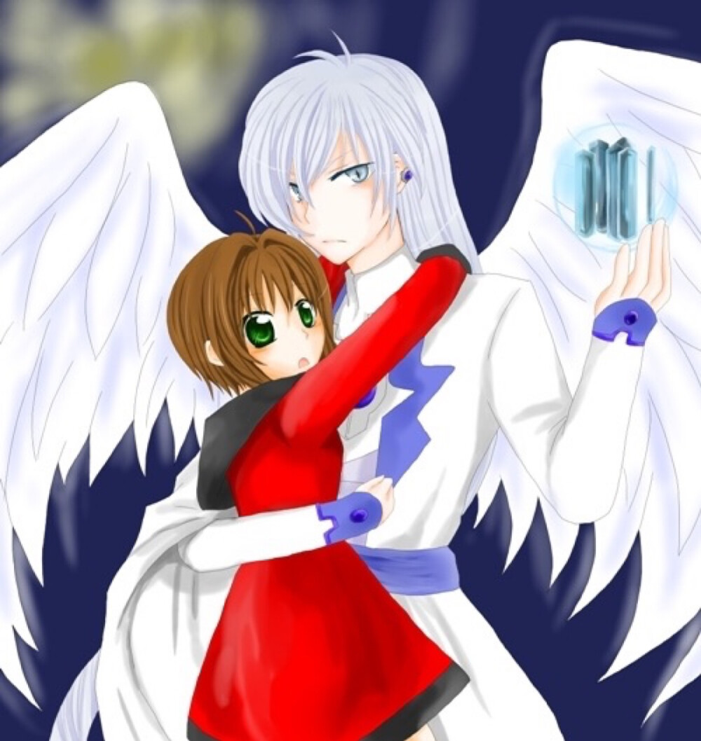 百变小樱 魔卡少女樱 库洛x月库洛牌 桃矢x雪兔 讲实话月真是美出了