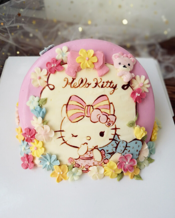 Hello Kitty蛋糕 堆糖 美图壁纸兴趣社区