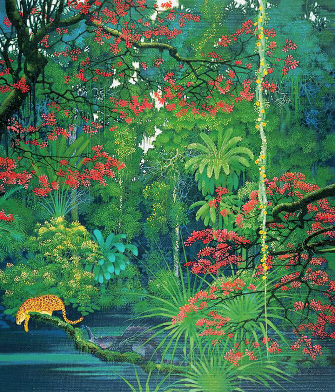魔幻森林| 插画师 hirō isono