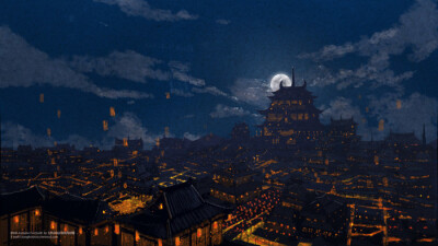 古风场景,古风建筑