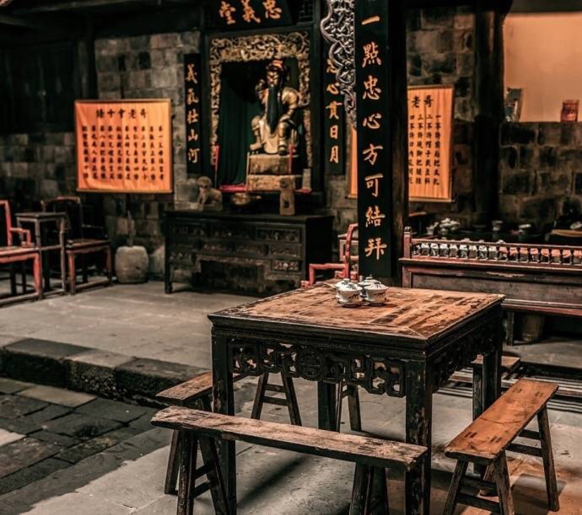 古建客栈古代餐馆茶楼饭店驿站古镇_498696315作品_场景现代场景场景现代场景_cg模型网