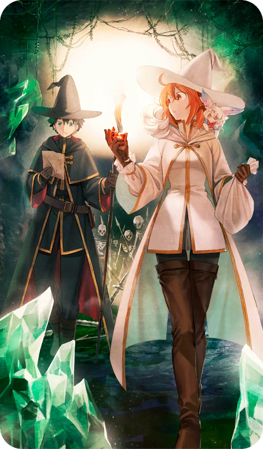 旅途的魔法师二人组挑战了不可思议的洞窟. 今天的探索结果也很不错.
