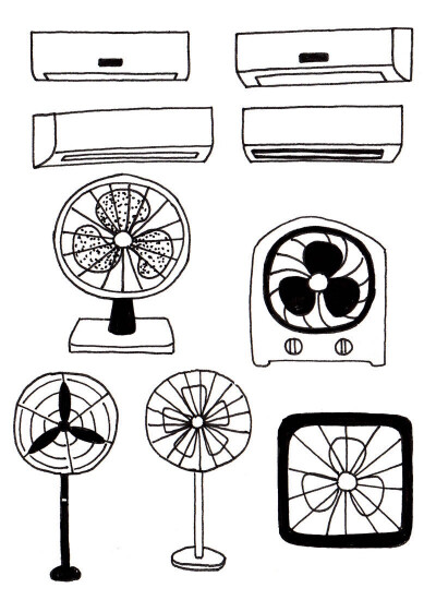 电器简笔画