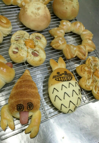 造型甜面包