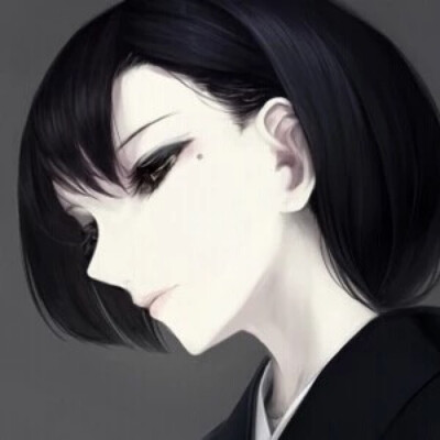 动漫女生头像 冷酷