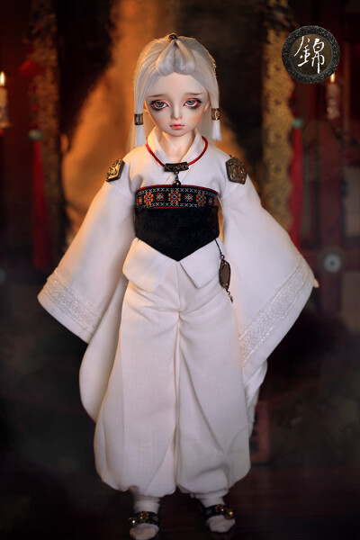 龙魂人形社 限定 bjd sd 娃娃 动漫 玩具 人偶手办 4分《镜生》-锦/镜