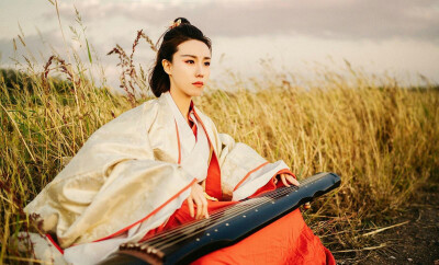 古风女头真人黑衣
