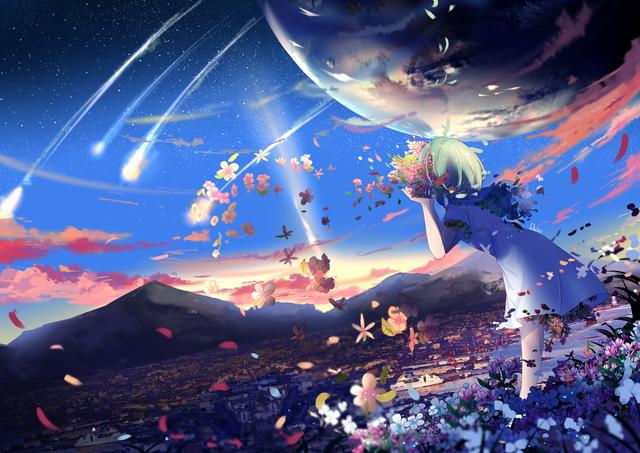动漫,梦幻,唯美