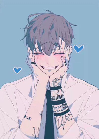 动漫男头#情侣头像换淹 