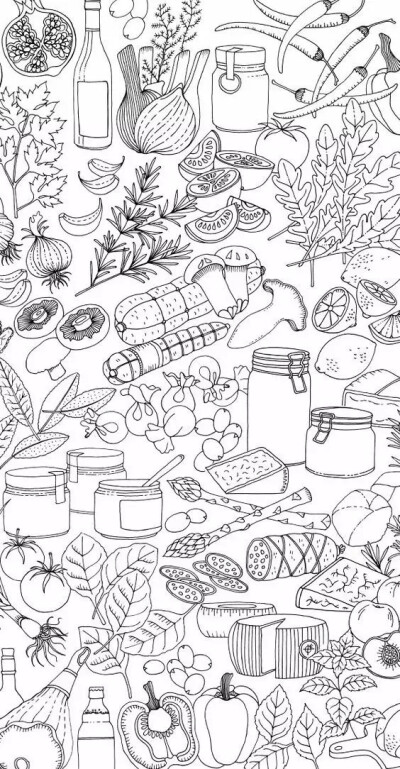 蔬菜简笔画